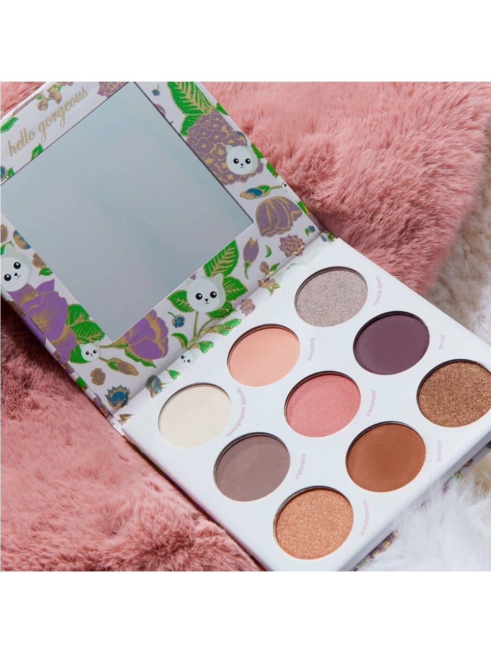 WINKY LUX Pink & Neutral 9-Color Eyeshadow Palette